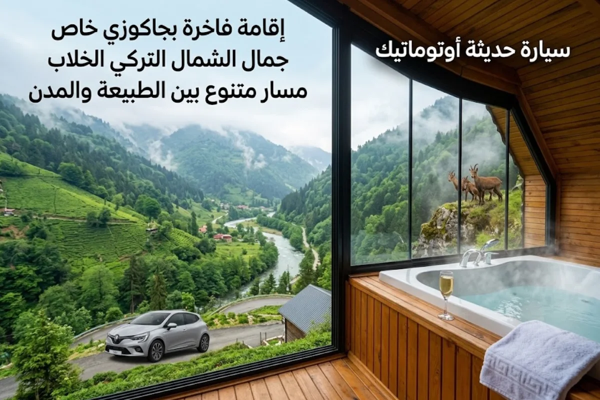 برنامج عائلي في طرابزون 5 أيام و4 ليالي مع إقامة وجولات سياحية