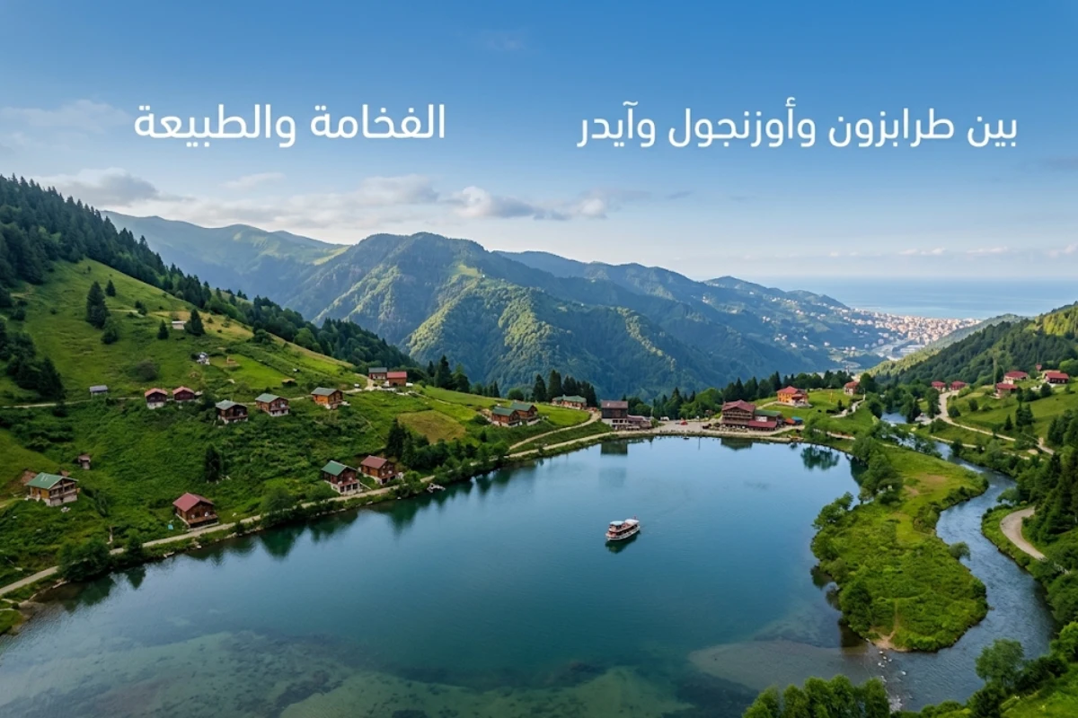 برنامج VIP 1 الشمال التركي 5 أيام و4 ليالٍ مع إقامة فاخرة وجاكوزي خاص